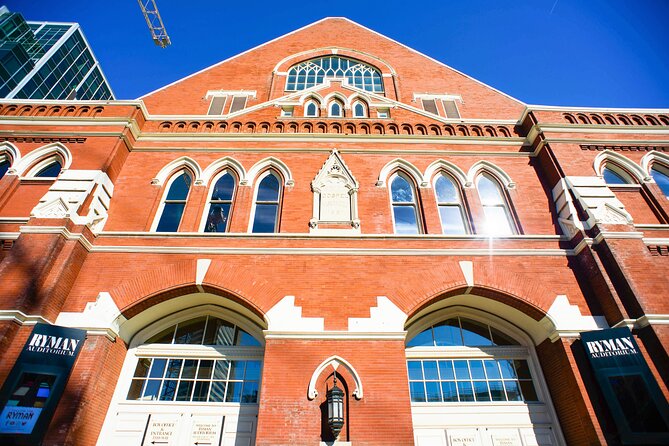 Discover Nashville City Tour With Entry to Ryman & Country Music Hall of Fame - Additional Information