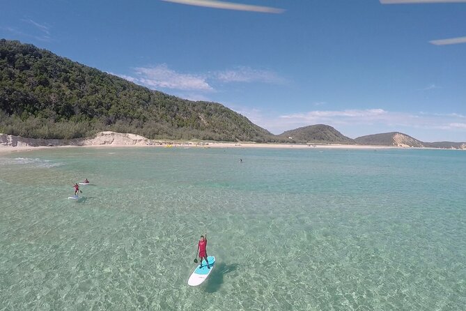 Epic Stand Up Paddle Board Lesson and Coloured Sands 4WD Tour Rainbow Beach - Cancellation Policy