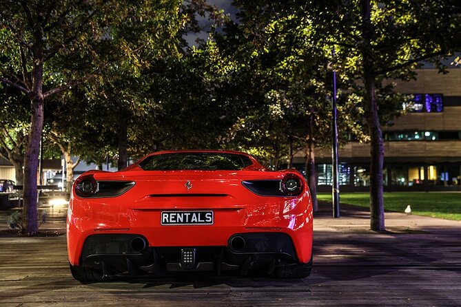 Ferrari 488 GTB Luxury Car Hire Melbourne Supercar Rental - Cancellation Policy