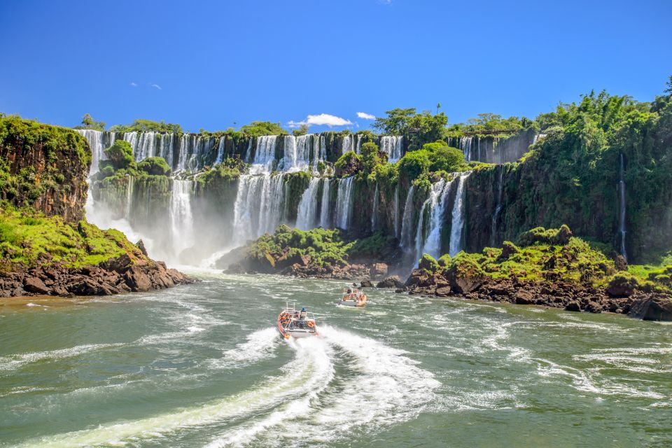 From Puerto Iguazu: Brazilian Falls With Boat Adventure - Booking Information