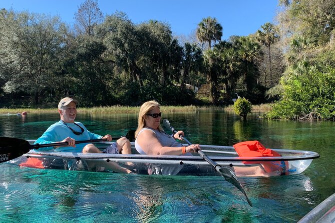 Glass Bottom Kayak Eco Tour Through Rainbow Springs - Serene Tour Experience