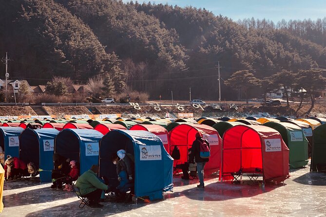 Korea Winter Ice Fishing Festival (Pyeongchang Trout Festival Tent Ice Fishing) - Festival Activities