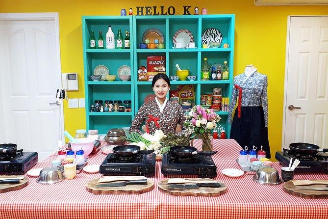 Korean Cooking Class With Full-Course Meal & Local Market Tour in Seoul - Culinary Learning Experience