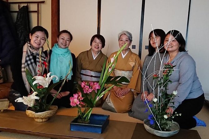 KYOTO Tea Ceremony With Japanese Flower Arrangement IKEBANA - Cancellation Policy
