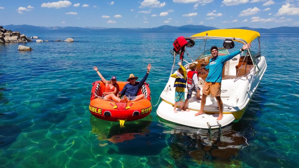 Lake Tahoe: Private Customizable Cruise With Watersports - Additional Information