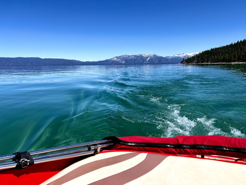 Lake Tahoe: Private Power Boat Charter 4 Hour Tour - Highlights