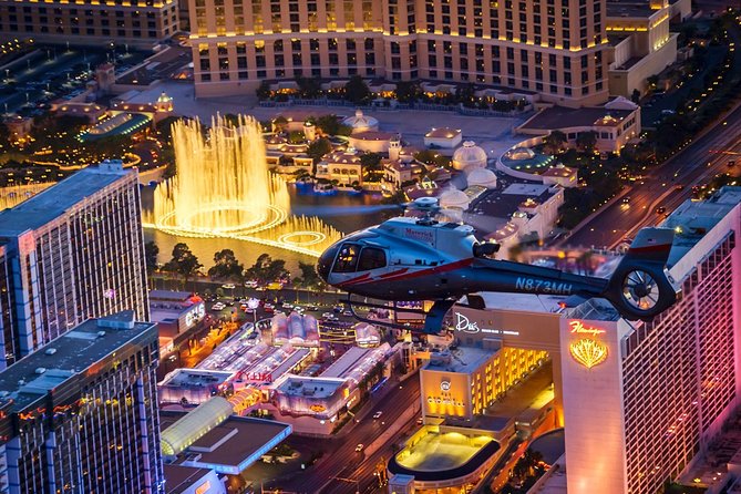 Las Vegas Strip Helicopter Night Flight With Optional Transport - Experience Highlights
