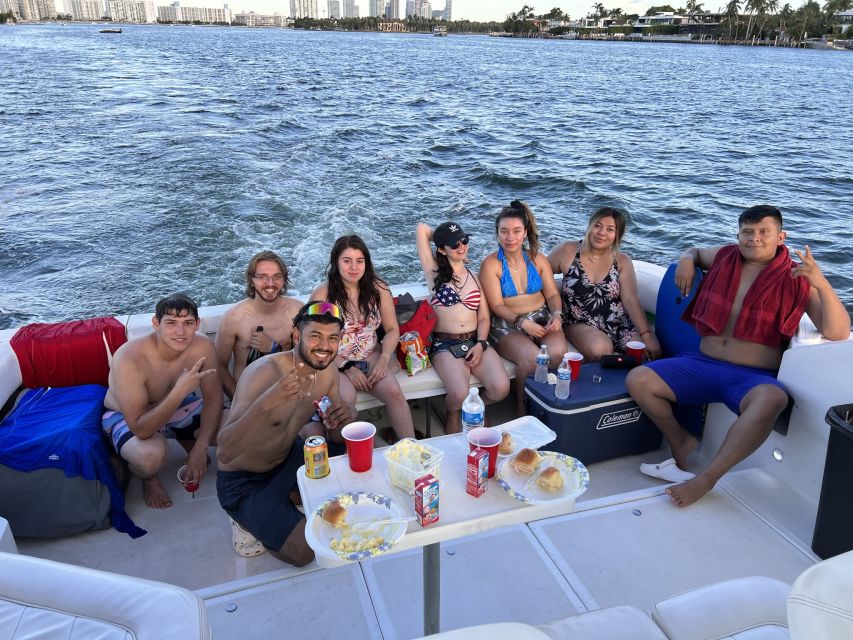 Miami Beach: Private Yacht Rental With Captain and Champagne - Onboard Amenities