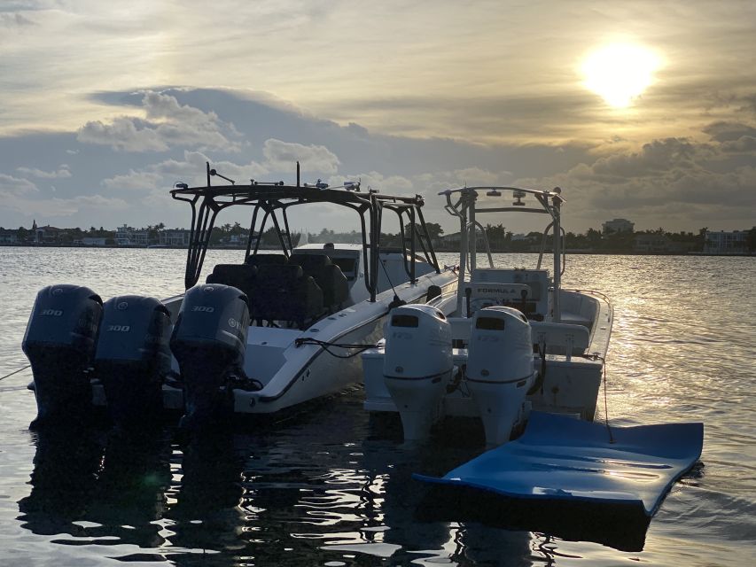 Miami: Private Sunset Boat Tour With Bottle of Champagne - Full Description
