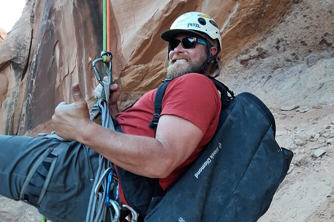 Moab Rappeling Adventure: Medieval Chamber Slot Canyon - Common questions