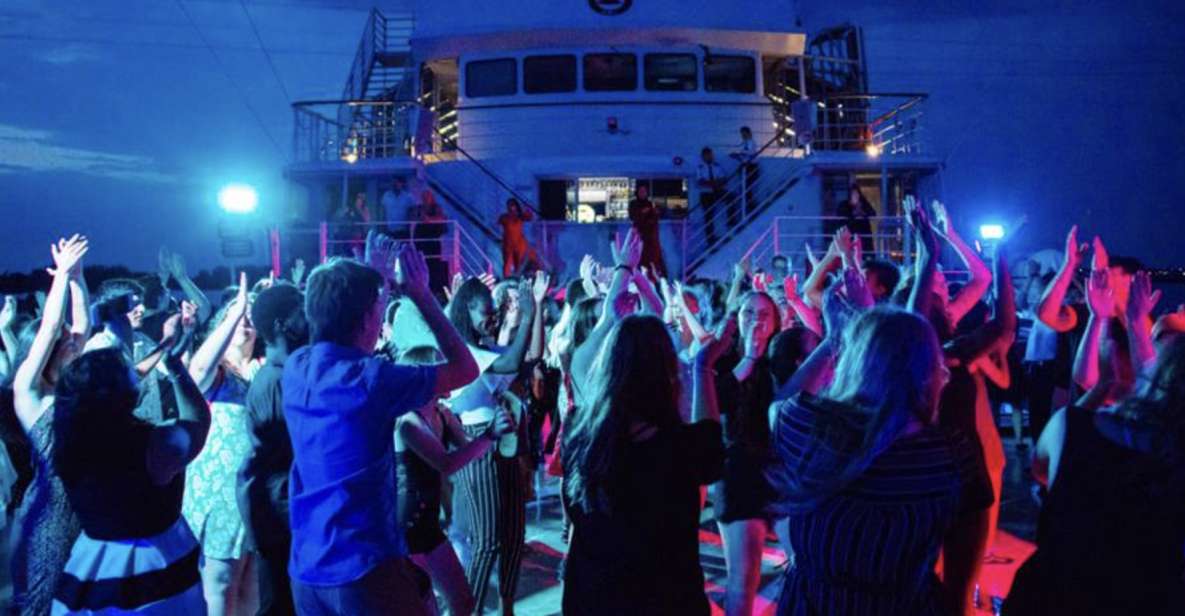 Montreal: Evening Cruise With DJ and Dance Floor - Inclusions