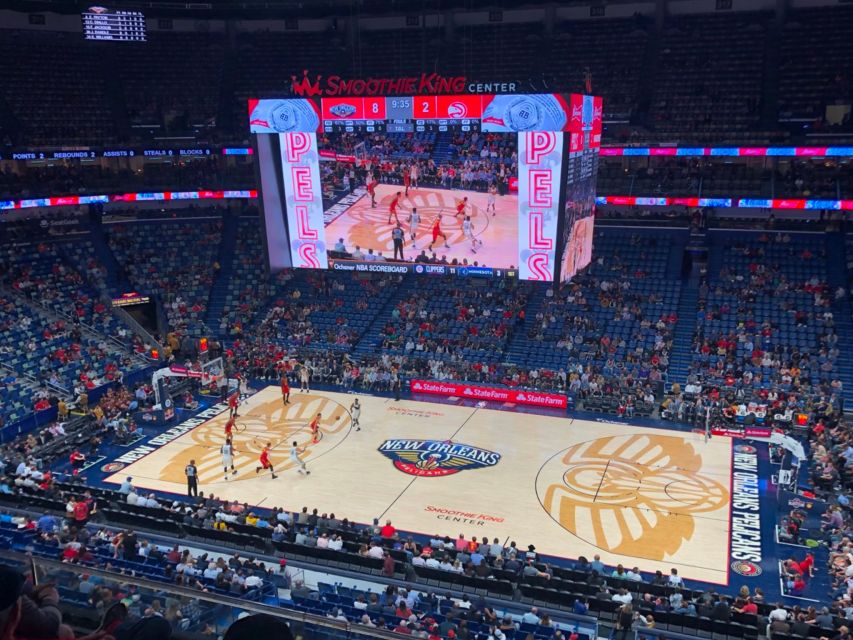 New Orleans: New Orleans Pelicans Basketball Game Ticket - Key Points