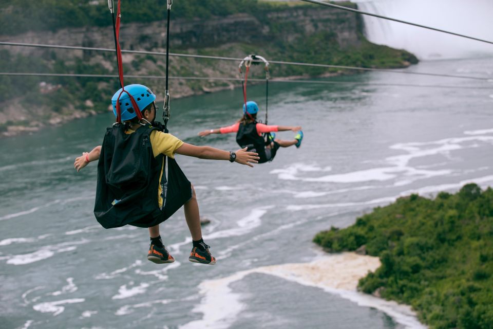 Niagara Falls, Canada: Night Illumination Zip Line to Falls - Full Description