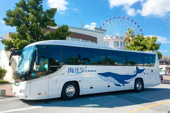 North Okinawa Bus Day Tour Manzamo Kouri Island Ocean Expo Park American Village - Common questions