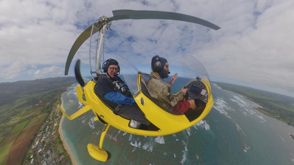 Oahu: Gyroplane Flight Over North Shore of Oahu Hawaii - Safety Briefing Details