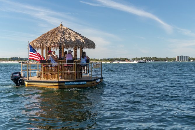 Orange Beach 90-Minute Sunset Cruise on a Tiki Bar - Cruise Route and Sights