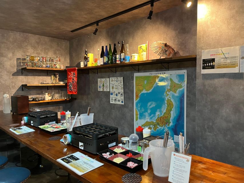 Osaka Sake Tasting With Takoyaki DIY - Location Specifics
