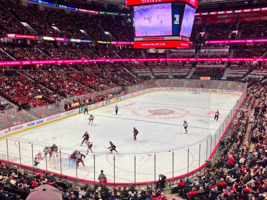 Ottawa: Ottawa Senators Ice Hockey Game Ticket - Experience Inclusions