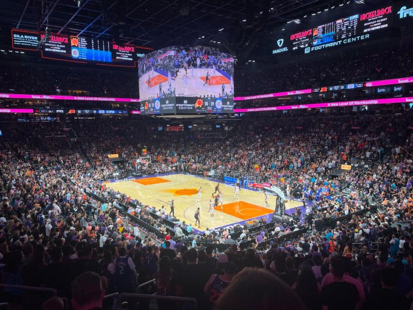 Phoenix: Phoenix Suns Basketball Game Ticket - Booking Details
