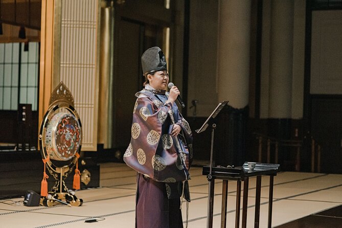 Premium Night Concert at Tsukiji Hongwanji Temple - Traveler Engagement