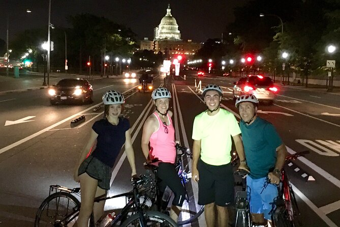 Private DC Monuments at Night Biking Tour - Tour Experience and Highlights