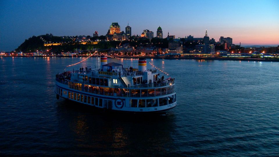 Quebec City: 5-Course Dinner Cruise With Music & VIP Option - Additional Details