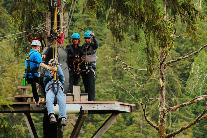 Rainforest Zip, Skybridge & Rappel Adventure in Ketchikan, AK - Important Booking Information