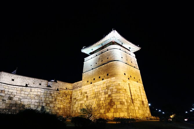 Romantic Night Tour of Suwon Hwaseong Fortress - Nighttime Illuminations