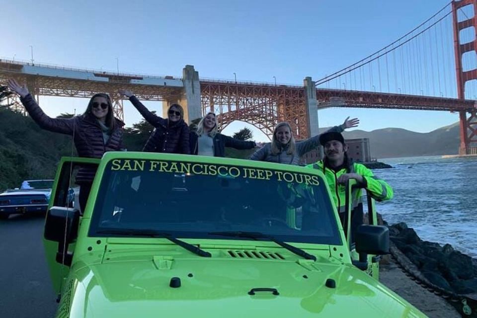 San Francisco: 2-Hour Private Jeep Tour at Night - Meeting Point Details