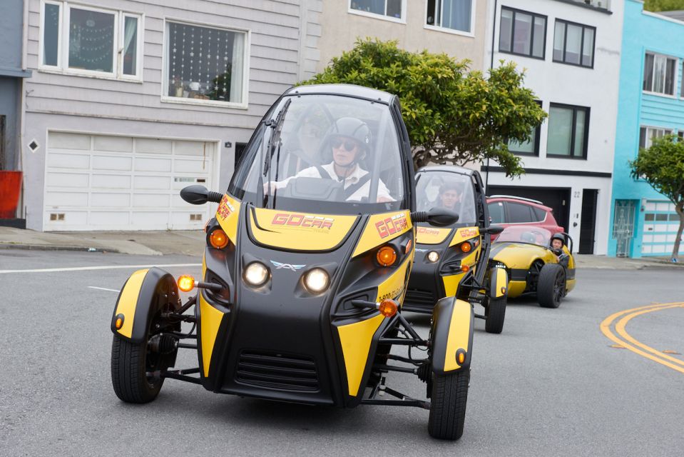 San Francisco: Electric Gocar Tour Over Golden Gate Bridge - Common questions