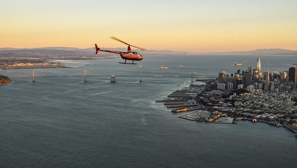 San Francisco: Golden Gate Helicopter Adventure - Shuttle Service and Location Details