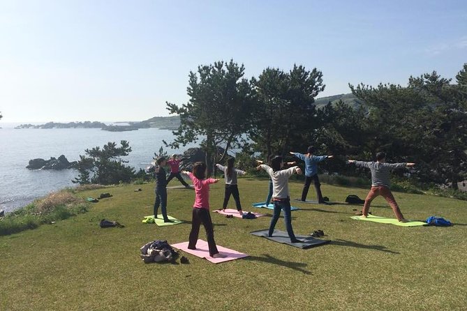 Sea Breeze Yoga and Breakfast at Tanesashi Kaigan Natural Grass Fabric - Special Tour