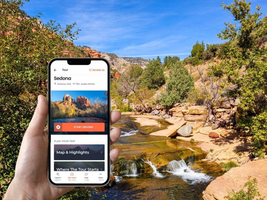 Sedona: Self-Guided Audio Driving Tour - Location Information
