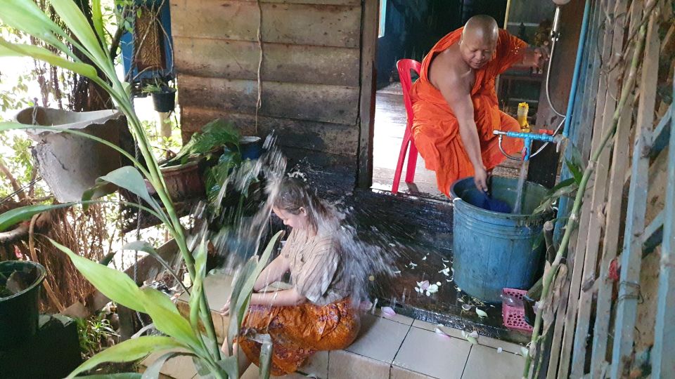 Siem Reap Cambodian Buddhist Water Blessing and Local Market - Booking & Payment