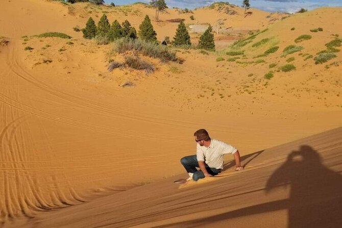 Slot Canyon Tour & Sandboarding UTV Adventure - Sandboarding Experience