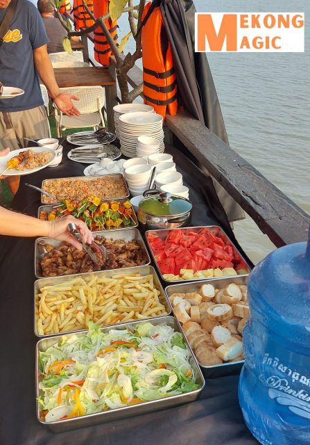Sunset Cruise Tour: Freeflow Beers & BBQ Buffet. Unlimited. - Phnom Penh Boat Cruise Details
