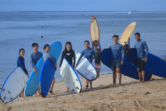 Surf Lesson Kuta Beach Small Group - Common questions