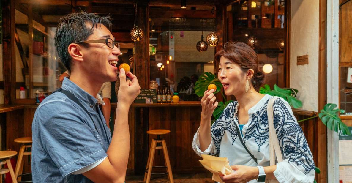 The 10 Tastings of Osaka Private Food Tour - Takoyaki Adventure