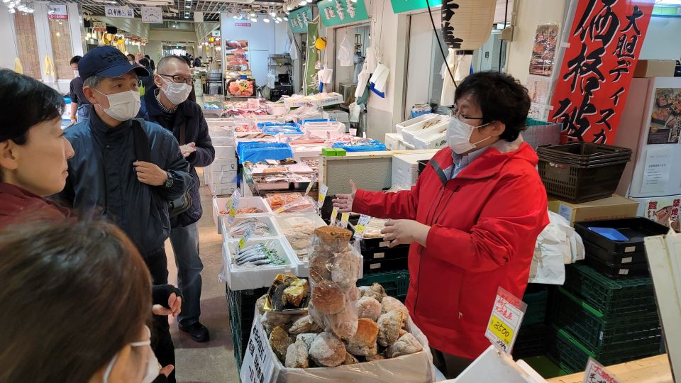 Tokyo: Guided Walking Tour of Tsukiji Market With Lunch - Meeting Point Details