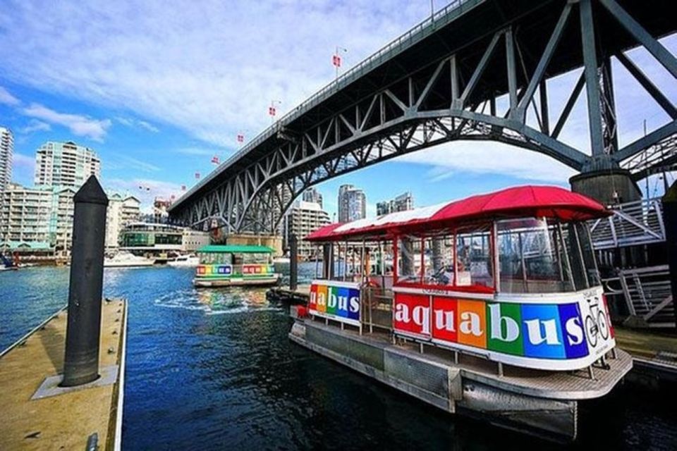 Vancouver City Sightseeing & Aquabus False Creek Ferry Ride - Additional Information