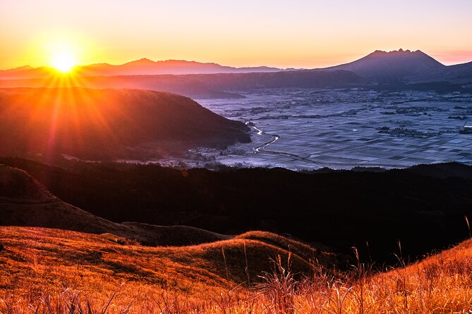 View the Sunrise and Sea of Clouds Over the Aso Caldera - Planning Your Aso Caldera Visit