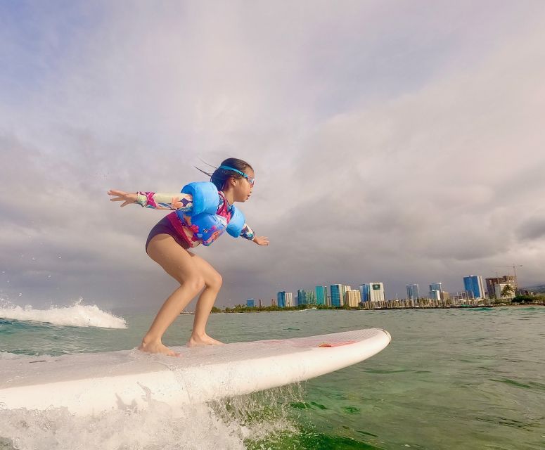 Waikiki: 2-Hour Private or Group Surfing Lesson for Kids - Additional Equipment