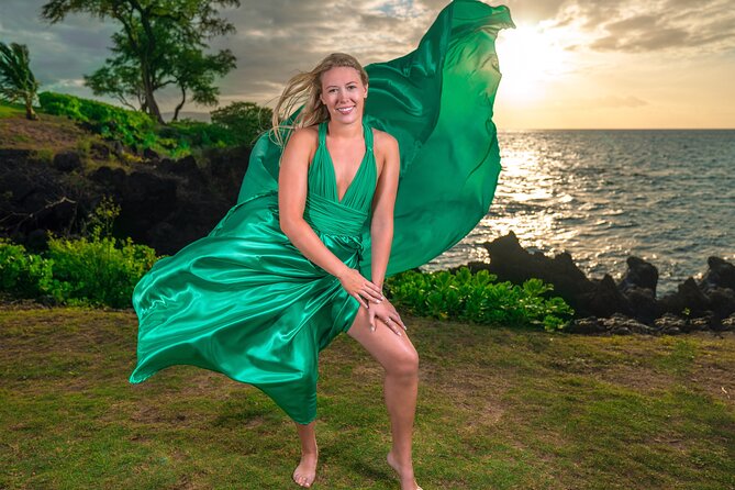 Wailea Beach Private Maui Flying Dress Photoshoot Experience - Additional Information