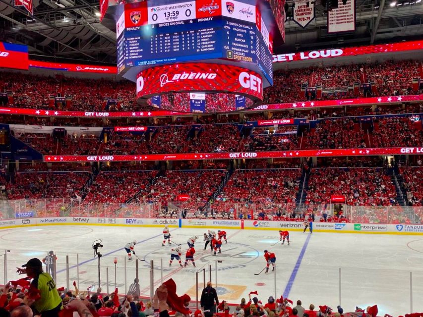 Washington, D.C.: Washington Capitals Ice Hockey Game Ticket - Highlights