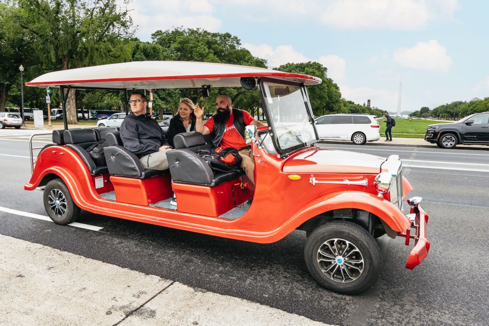 Washington DC: National Mall Tour by Electric Vehicle - Inclusions