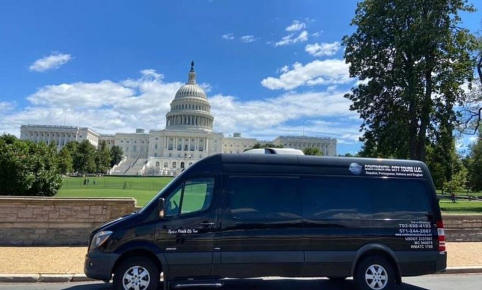Washington DC: Private Tour With Luxury Vehicle - Booking and Logistics