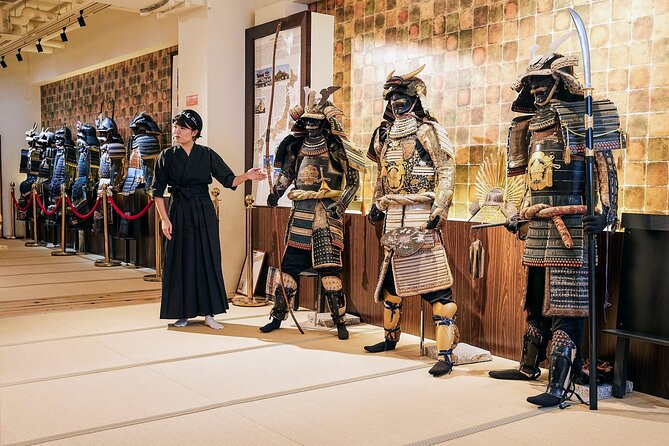 Wear Samurai Armor at SAMURAI NINJA MUSEUM TOKYO With Experience - Common questions