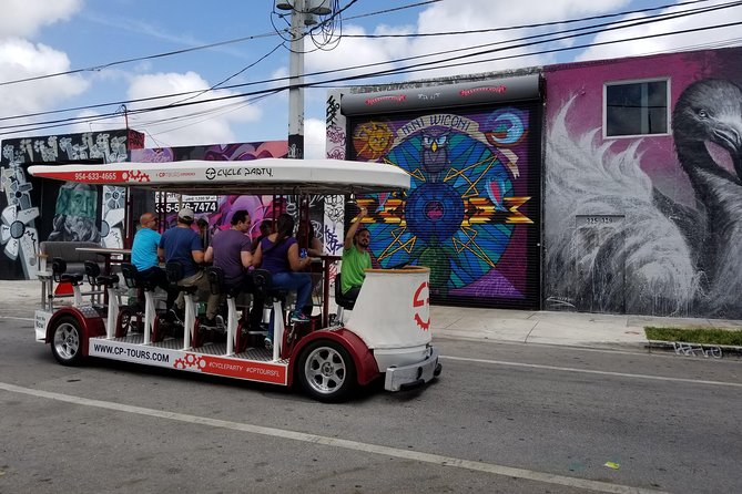 Wynwood Party Bike Bar Crawl - Additional Information