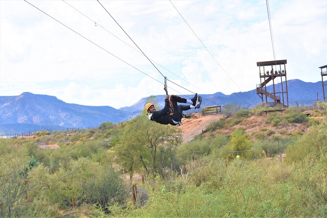 Zip Line Tour at Out of Africa Wildlife Park in Sedona,Camp Verde - Common questions