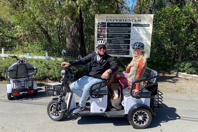 5-Hour Guided Wine Country Tour in Sonoma on an Electric Trike - Safety Measures